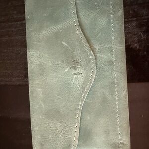 Large Aqua Bozeman Wallet